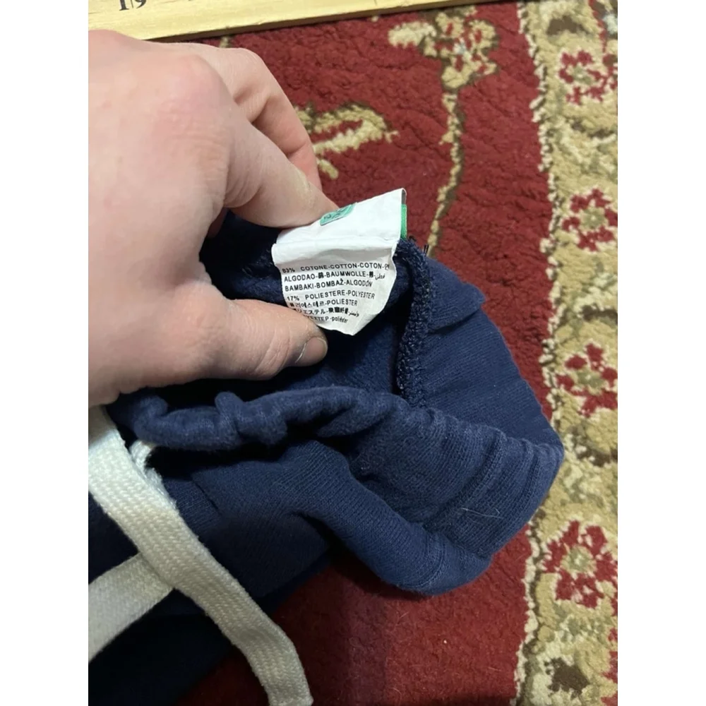 United Colors of Benetton Blue Little Baby’s Jogger Pants Size 18-24 Months